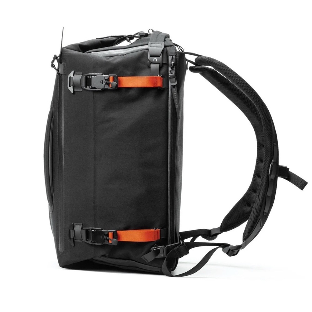 Black and Orange Men's Backpack